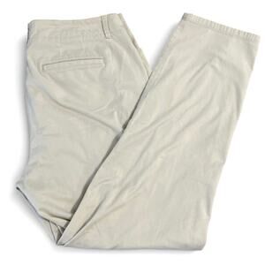 J. Jill Live In Chino Women's Pants Size 10 Khaki Tan Straight Leg Casual Slacks